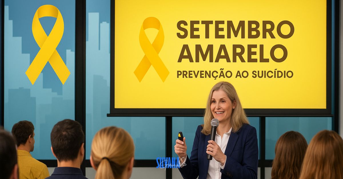 Descubra como implementar o Setembro Amarelo nas empresas com ações reais e eficazes de cuidado com a saúde mental no trabalho.