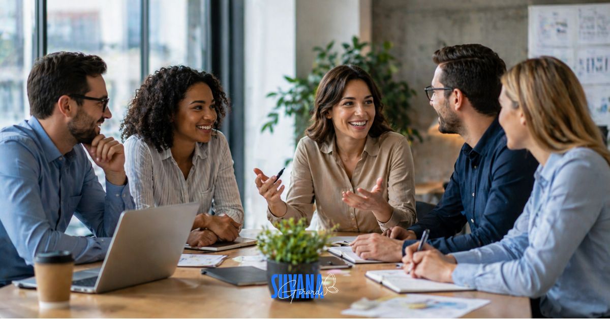comunicação no trabalho em ambiente corporativo colaborativo